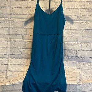 Teal Sleeveless Dress